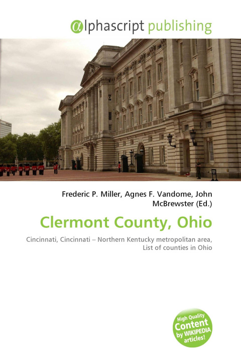 Könyv Clermont County, Ohio Agnes F. Vandome