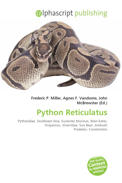 Kniha Python Reticulatus Agnes F. Vandome