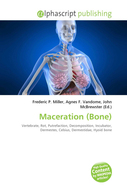 Knjiga Maceration (Bone) Agnes F. Vandome