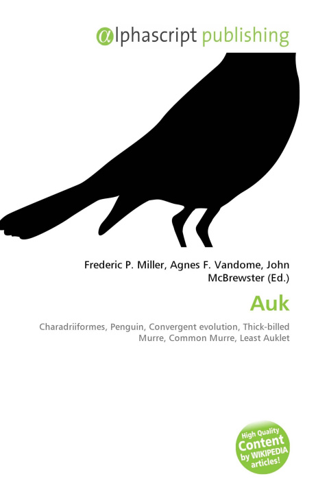 Knjiga Auk Agnes F. Vandome