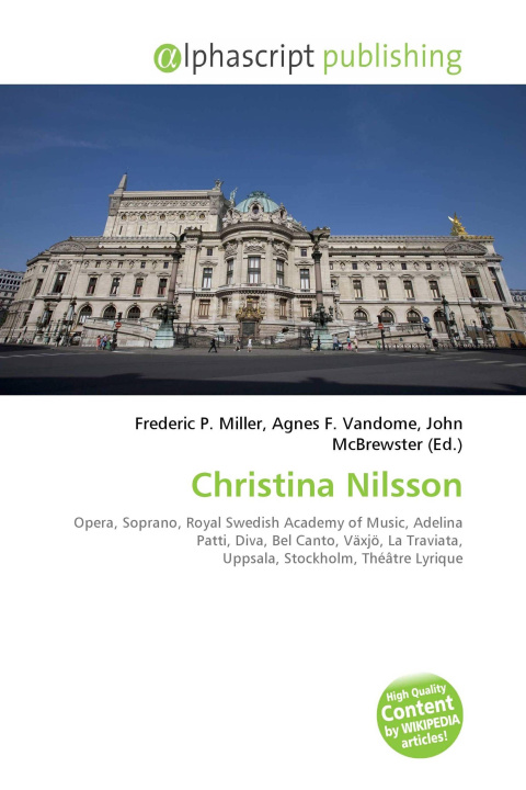 Knjiga Christina Nilsson Agnes F. Vandome
