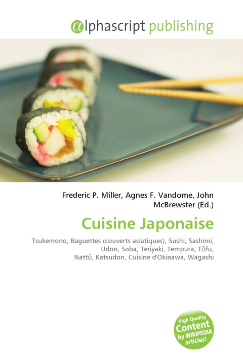 Knjiga Cuisine Japonaise Agnes F. Vandome