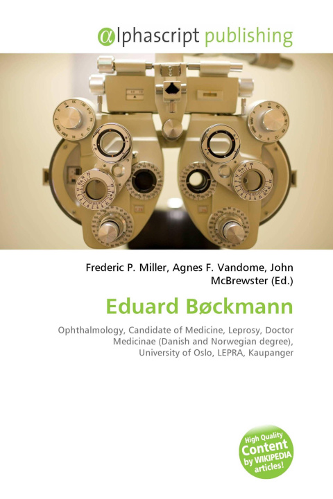 Kniha Eduard Bøckmann Agnes F. Vandome