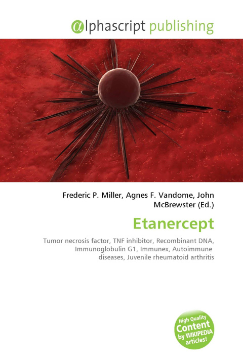 Kniha Etanercept Agnes F. Vandome