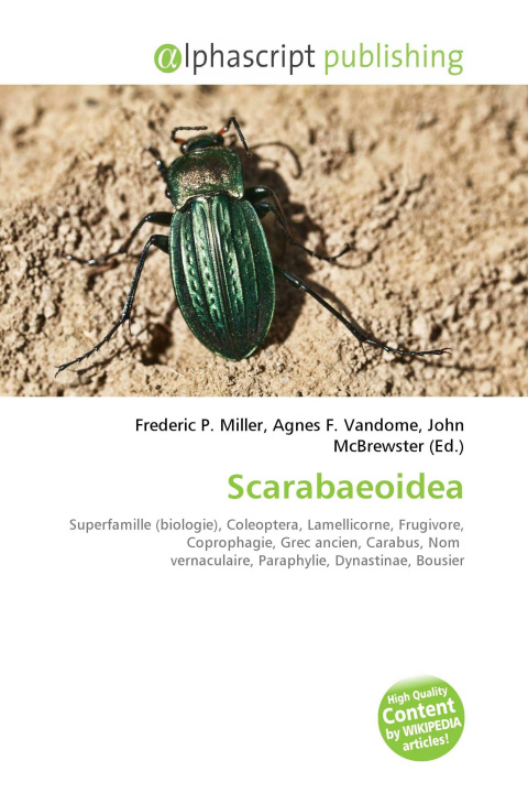 Kniha Scarabaeoidea Agnes F. Vandome