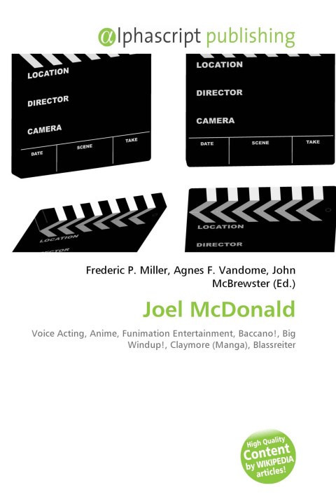 Kniha Joel McDonald Agnes F. Vandome