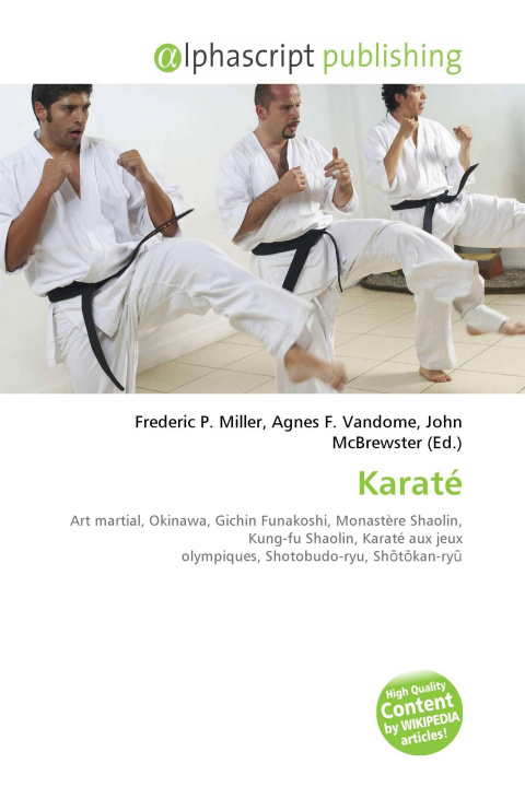 Kniha Karaté Agnes F. Vandome