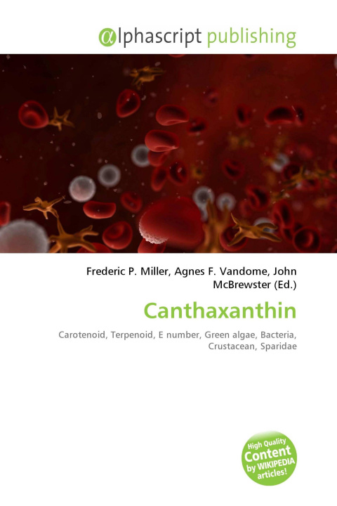 Kniha Canthaxanthin Agnes F. Vandome