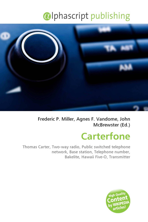 Könyv Carterfone Agnes F. Vandome