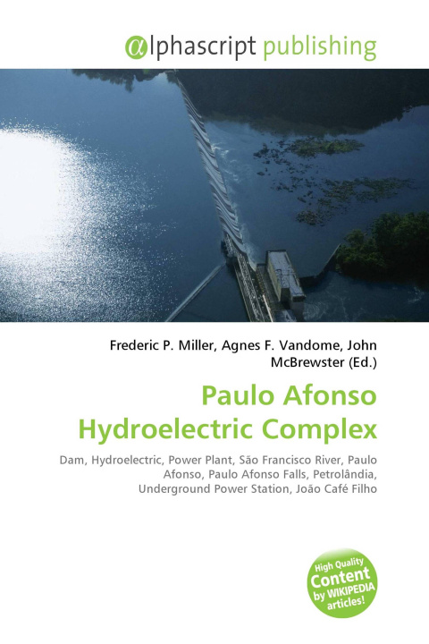 Kniha Paulo Afonso Hydroelectric Complex Agnes F. Vandome