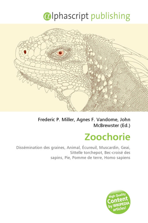 Kniha Zoochorie Agnes F. Vandome