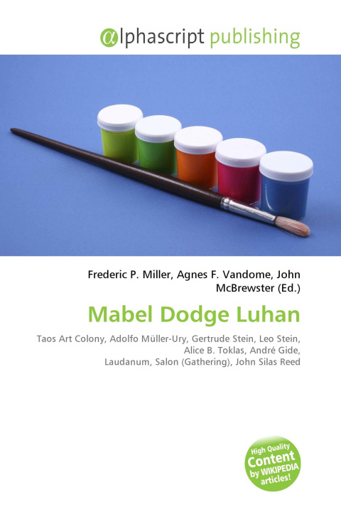 Kniha Mabel Dodge Luhan Agnes F. Vandome