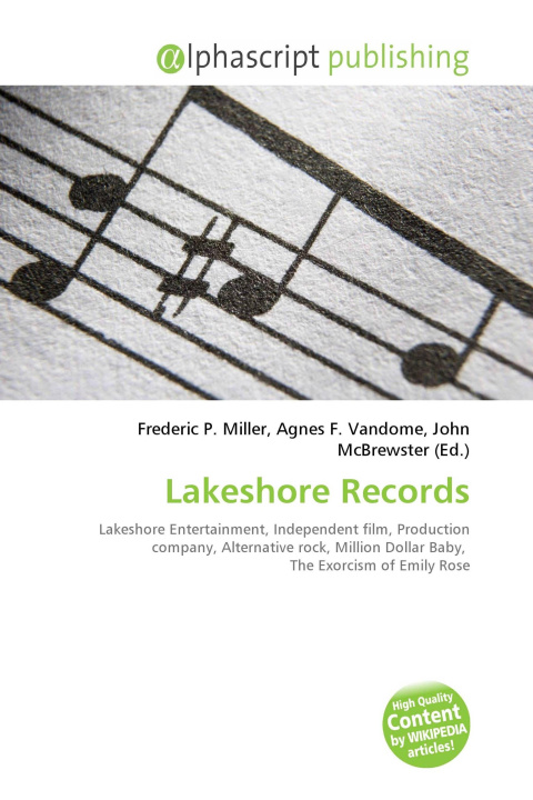 Könyv Lakeshore Records Agnes F. Vandome