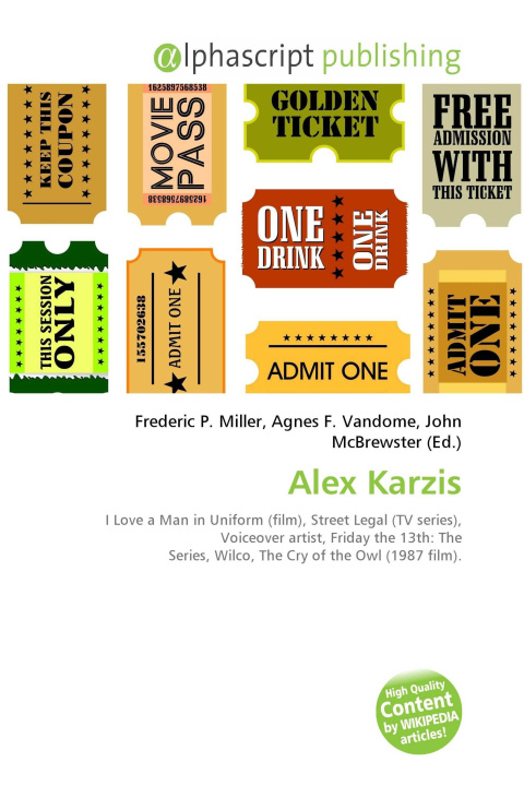 Kniha Alex Karzis Agnes F. Vandome