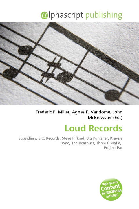 Kniha Loud Records Agnes F. Vandome