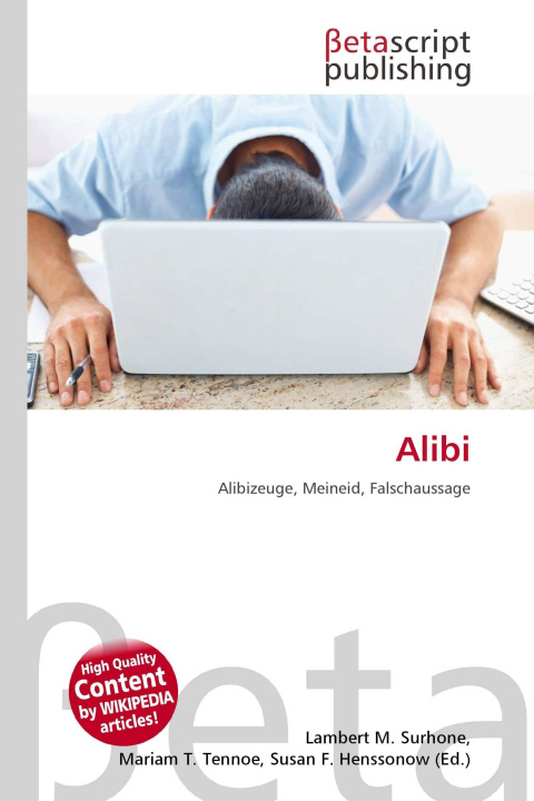 Kniha Alibi Mariam T. Tennoe