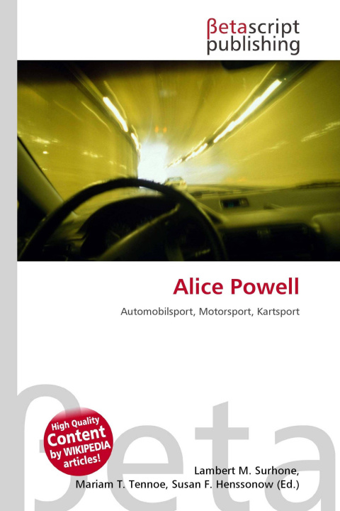 Könyv Alice Powell Mariam T. Tennoe