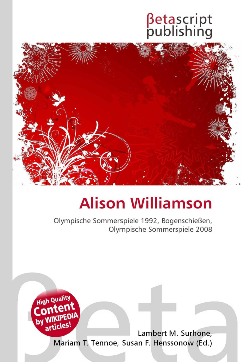 Knjiga Alison Williamson Mariam T. Tennoe
