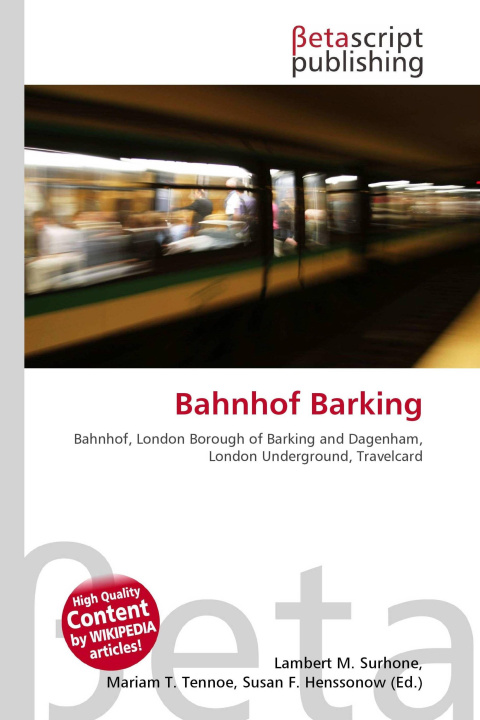 Kniha Bahnhof Barking Mariam T. Tennoe