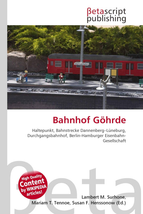 Knjiga Bahnhof Göhrde Mariam T. Tennoe