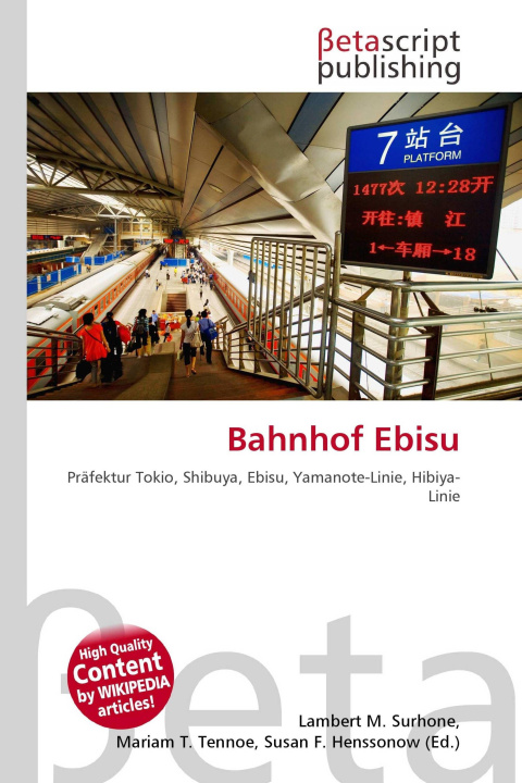 Kniha Bahnhof Ebisu Mariam T. Tennoe