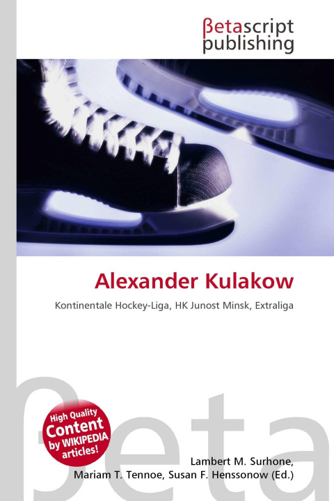 Kniha Alexander Kulakow Mariam T. Tennoe