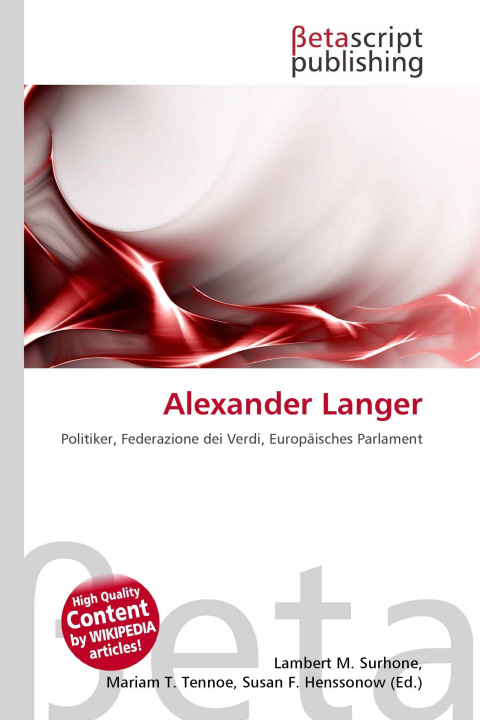 Kniha Alexander Langer Mariam T. Tennoe