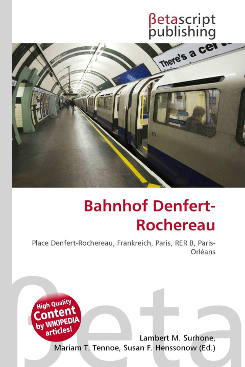 Kniha Bahnhof Denfert-Rochereau Mariam T. Tennoe