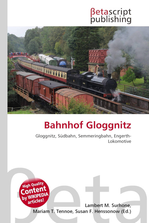 Kniha Bahnhof Gloggnitz Mariam T. Tennoe