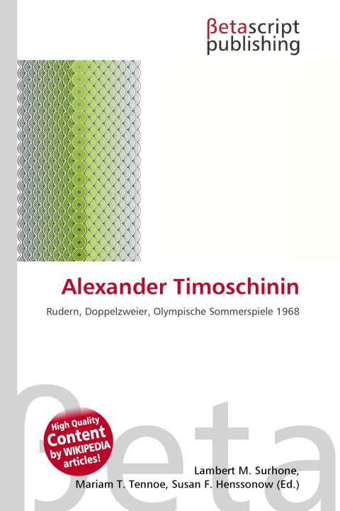 Kniha Alexander Timoschinin Mariam T. Tennoe
