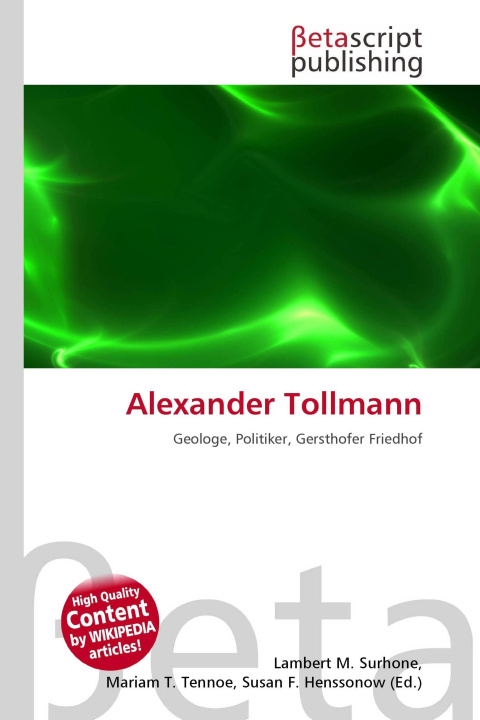 Kniha Alexander Tollmann Mariam T. Tennoe