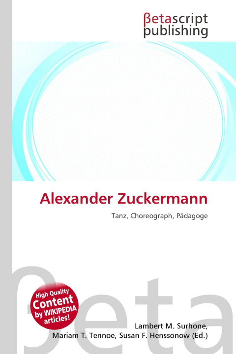 Kniha Alexander Zuckermann Mariam T. Tennoe