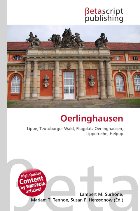 Kniha Oerlinghausen Mariam T. Tennoe