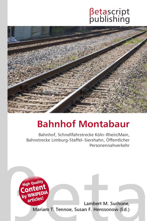 Knjiga Bahnhof Montabaur Mariam T. Tennoe