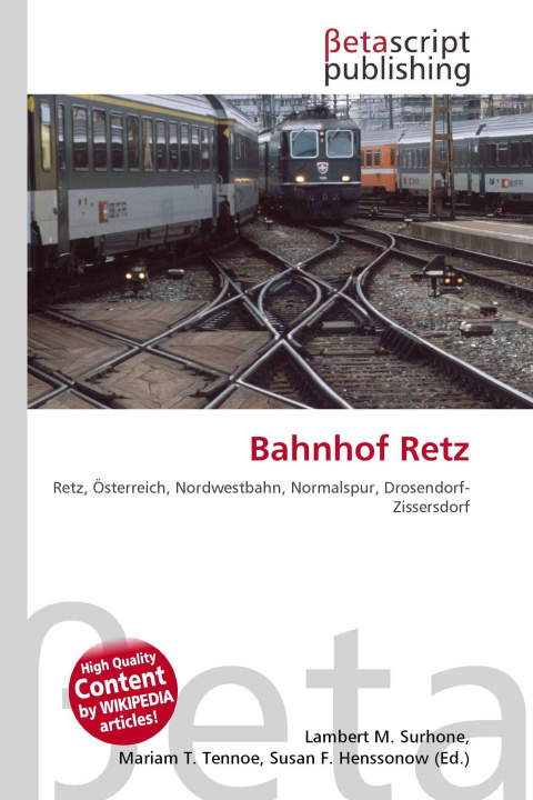 Knjiga Bahnhof Retz Mariam T. Tennoe