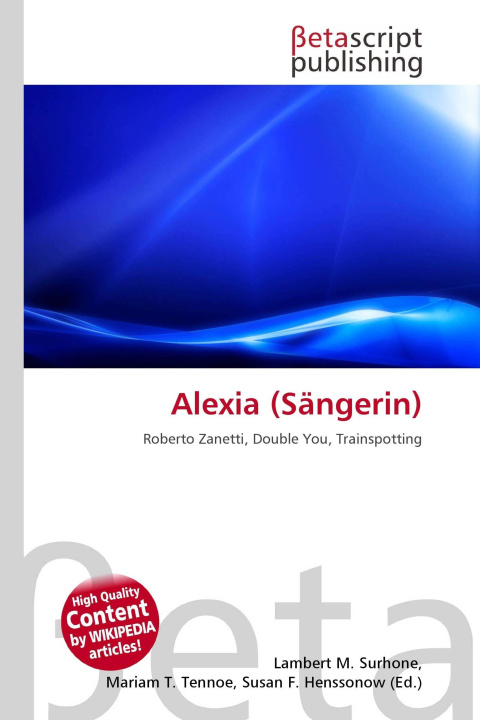 Kniha Alexia (Sängerin) Mariam T. Tennoe
