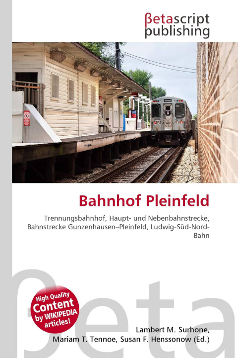 Kniha Bahnhof Pleinfeld Mariam T. Tennoe