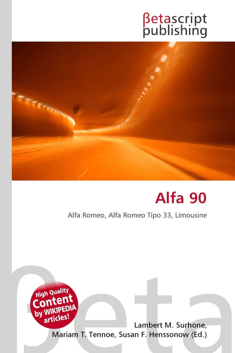 Kniha Alfa 90 Mariam T. Tennoe