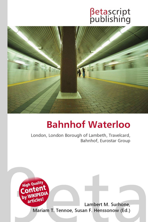 Kniha Bahnhof Waterloo Mariam T. Tennoe