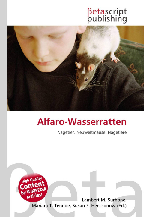Kniha Alfaro-Wasserratten Mariam T. Tennoe