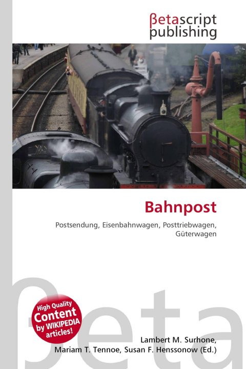 Kniha Bahnpost Mariam T. Tennoe
