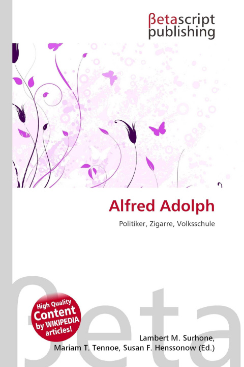 Kniha Alfred Adolph Mariam T. Tennoe