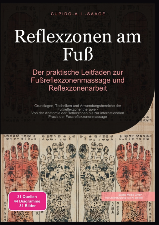 Buch Reflexzonen am Fuß Cupido A.I. Saage
