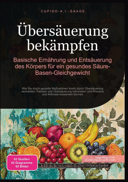Kniha Übersäuerung bekämpfen Cupido A.I. Saage
