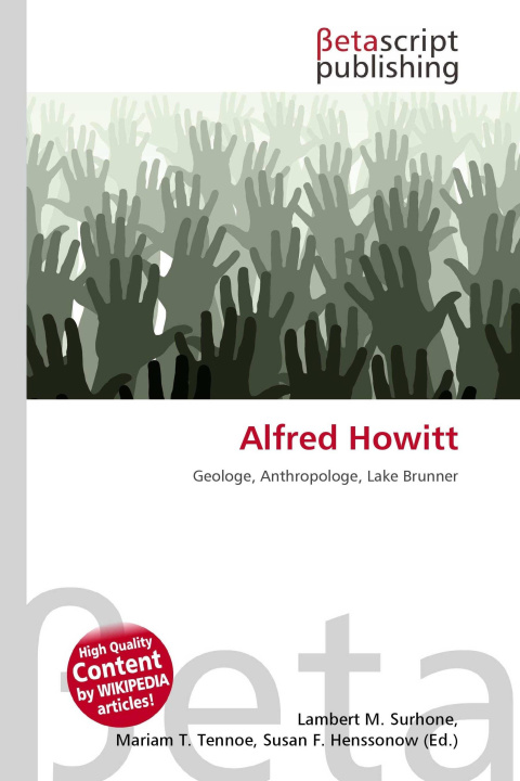 Knjiga Alfred Howitt Mariam T. Tennoe