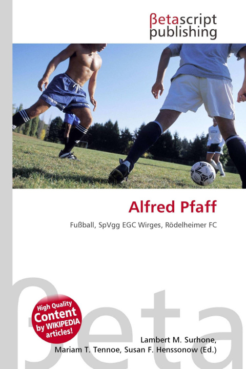 Kniha Alfred Pfaff Mariam T. Tennoe