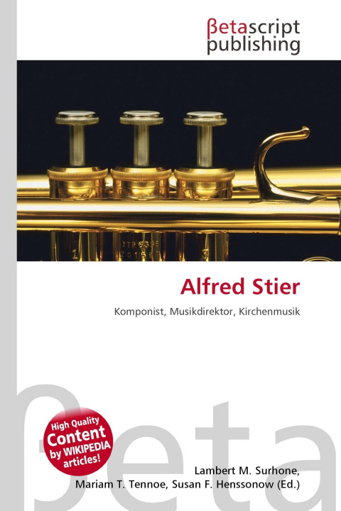 Kniha Alfred Stier Mariam T. Tennoe