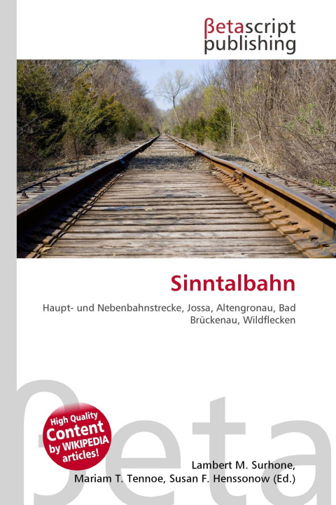 Kniha Sinntalbahn Mariam T. Tennoe