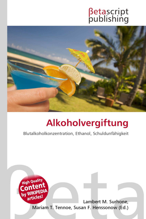 Könyv Alkoholvergiftung Mariam T. Tennoe