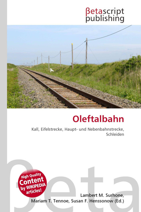Kniha Oleftalbahn Mariam T. Tennoe